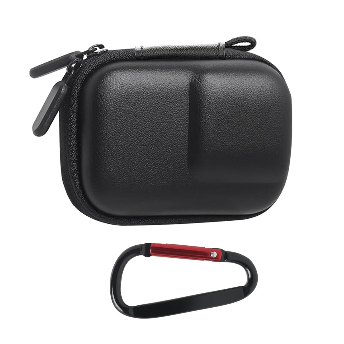 ZORBES Carrying Case for OSMO Action 5 Pro/4/3 Waterproof PU Hard Shell Storage Bag Plush Lining Design Action Camera Travel Case with Handstrap & Carabiner, 9.8 * 7.6 * 4.5cm ZORBES Carrying Case for OSMO Action 5 Pro/4/3 Waterproof PU Hard Shell Storage Bag Plush Lining Design Action Camera Travel Case with Handstrap & Carabiner, 9.8 * 7.6 * 4.5cm